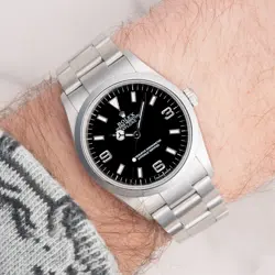 2002 ROLEX EXPLORER REF. 114270 WITH BOX & PAPERS