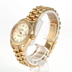 Authentic ROLEX Datejust 179178G YG Automatic #y  #270-003-977-7925