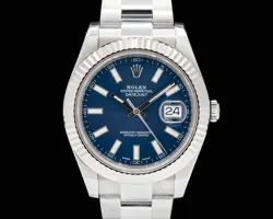 ROLEX 116334 DATEJUST II BLUE DIAL SS