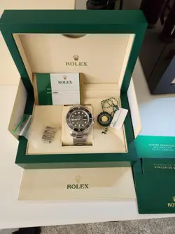ROLEX SEA-DWELLER 50TH-ANNIVERSARY RED STEEL 43MM WATCH 126600