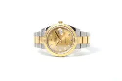 Rolex Datejust 41 Champagne Diamon Dial 126333 Steel & Gold Men's Watch
