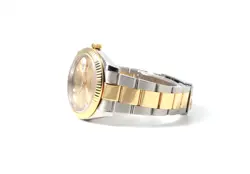 Rolex Datejust 41 Champagne Diamon Dial 126333 Steel & Gold Men's Watch