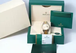 Rolex Datejust 41 Champagne Diamon Dial 126333 Steel & Gold Men's Watch