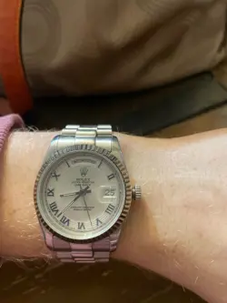 DAY-DATE 118239 SILVER