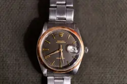 STEEL VINTAGE W/ROLEX