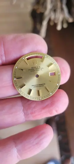 Rolex original Gold dial 18038 or 18238 president,refinished.good condition