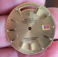 Rolex original Gold dial 18038 or 18238 president,refinished.good condition