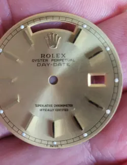 Rolex original Gold dial 18038 or 18238 president,refinished.good condition