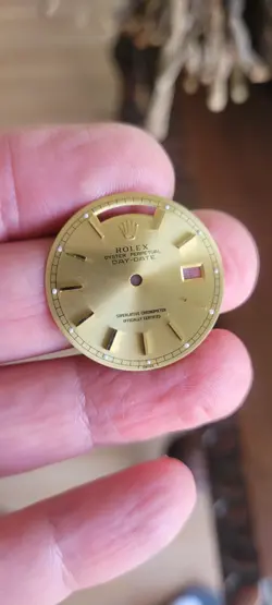 Rolex original Gold dial 18038 or 18238 president,refinished.good condition