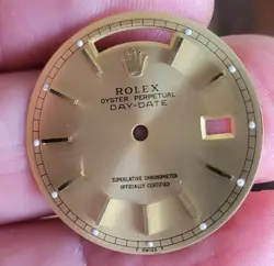 Rolex original Gold dial 18038 or 18238 president,refinished.good condition