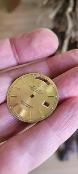 Rolex original Gold dial 18038 or 18238 president,refinished.good condition