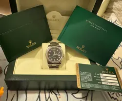 ROLEX DATEJUST 116200  DIAMOND DIAL  BOX & PAPERS