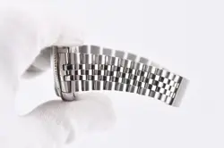 ROLEX DATEJUST REF.16014 STAINLESS STEEL & WHITE GOLD 36MM GREEN DIAL