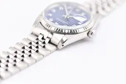 Rolex Datejust Ref.16014 Stainless Steel & White Gold 36mm Computer Blue Dial