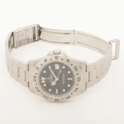 Rolex Explorer II 16570 SS AT Black Dial Both outer boxes are on top