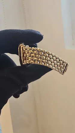 Rolex Cellini Ref. 66218 rare MOP dial automatic 18K YG 2003 Ladies Watch