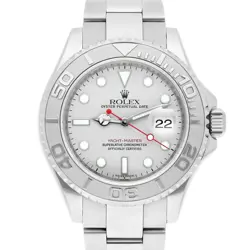 ROLEX YACHT-MASTER 40MM PLATINUM BEZEL AUTOMATIC OYSTER WATCH 16622 Z SERIES