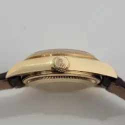 Mens Rolex Day Date President 18078 18k Solid Gold 1970sAutomatic Luxury RA409