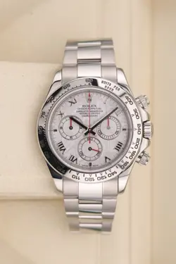 ROLEX DAYTONA WHITE GOLD METEORITE DIAL 116509