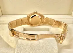 Rolex 18k Rose Gold Lady Datejust 179165 26mm 2001 Rose Dust Dial