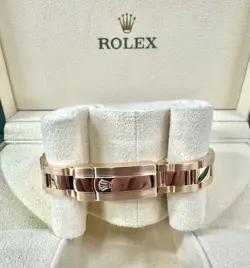 Rolex 18k Rose Gold Lady Datejust 179165 26mm 2001 Rose Dust Dial