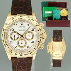 16518 WHITE CHRONOGRAPH