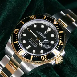 NEW UNWORN 2024 Rolex Sea-Dweller Two-Tone Black Steel Yellow Gold 126603