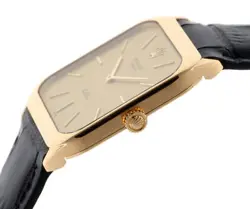 ROLEX Cellini Square Cal.1601 4135 750YG watch men TO164568