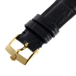 ROLEX Cellini Square Cal.1601 4135 750YG watch men TO164568