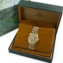 BROWN DIAL 34MM