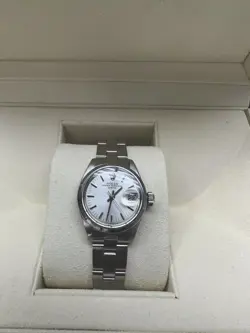 LADIES ROLEX OYSTER PERPETUAL DATE 24MM