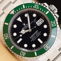 2022 CARD ROLEX SUBMARINER DATE 126610LV STARBUCKS 41MM GREEN BLACK STEEL WATCH