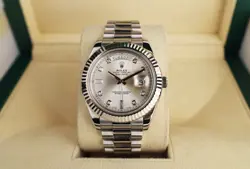 ROLEX DAY-DATE WHITE GOLD