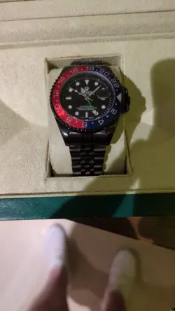 ROLEX BLACK PEPSI