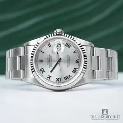 Rolex Datejust 36 - 16234 - 2004, With Rolex Box - Fully Serviced 2024 Silver...