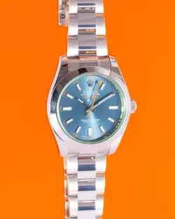 ROLEX MILGAUSS 40MM 116400GV Z-BLUE DIAL