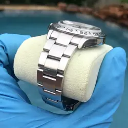 Rolex Explorer II 16570 Polar White Dial Steel Oyster Bracelet with Steel Bezel