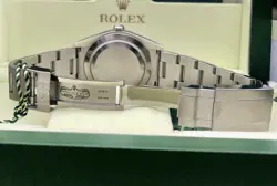 Rolex Explorer 214270 Steel Oyster Bracelet with Steel Bezel Black Dial