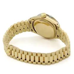 Rolex Datejust President Ref.6927 18K Gold Diamonds 26mm Ladies Watch #W71144-1