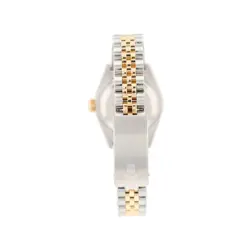 B&P ROLEX DATEJUST 69173 26MM CHAMPAGNE INDEX DIAL FLUTED BEZEL JUBILEE BAND
