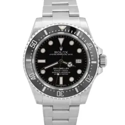 PAPERS ROLEX SEA-DWELLER 4000 SD4K BLACK 40MM CERAMIC STAINLESS STEEL 116600 BOX