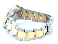 Rolex 15203 P Tritium Oyster Perpetual Date Two-Tone Gray Dial 34mm c.2000