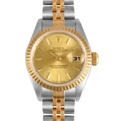 ROLEX ROLEX 69173 DATEJUST CHAMPAGNE DIAL LADIES WATCH