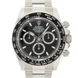ROLEX COSMOGRAPH DAYTONA 126500LN BLACK WARRANTY 2024