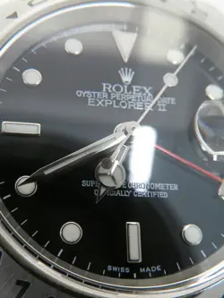 ROLEX Explorer 2 16570 D number made around ’05 watch men TO181737