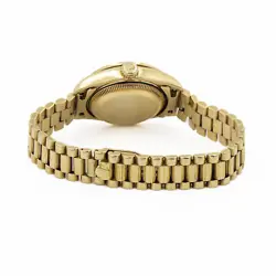 Ladies Rolex OP Datejust President Ref. 69278 Diamond Dial/Bezel As Is W110314-1