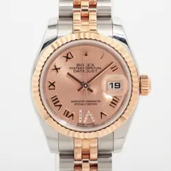 ROLEX DATEJUST 179171 SS×PG AT PINK-FACE 3 EXTRA LINKS