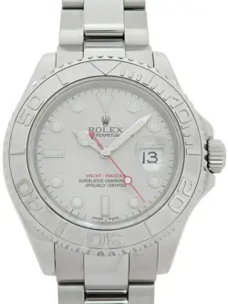 ROLEX YACHT-MASTER RHODIUM 16622 D MEN'S AUTOMATIC #T072