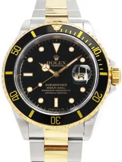 ROLEX SUBMARINER DATE 16613LN N MEN'S AUTOMATIC #T033