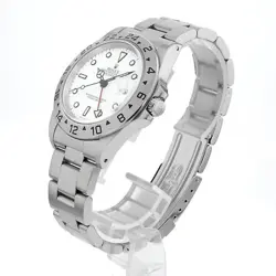 ROLEX EXPLORER II 16570 WHITE A NUMBER SECOND HAND MENS